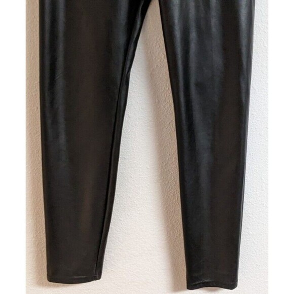 Wilfred Free "Daria" Pant High-waisted UnReal Black Leather Leggings Medium - Picture 7 of 8